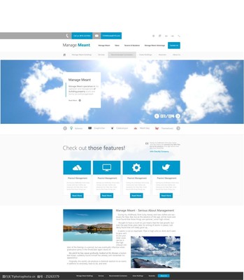藍(lán)色簡約風(fēng) 企業(yè)網(wǎng)頁設(shè)計(jì)的優(yōu)雅之道